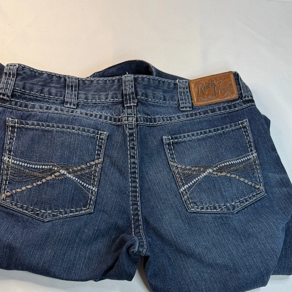 Men's Bootcut Jeans in Classic Blue